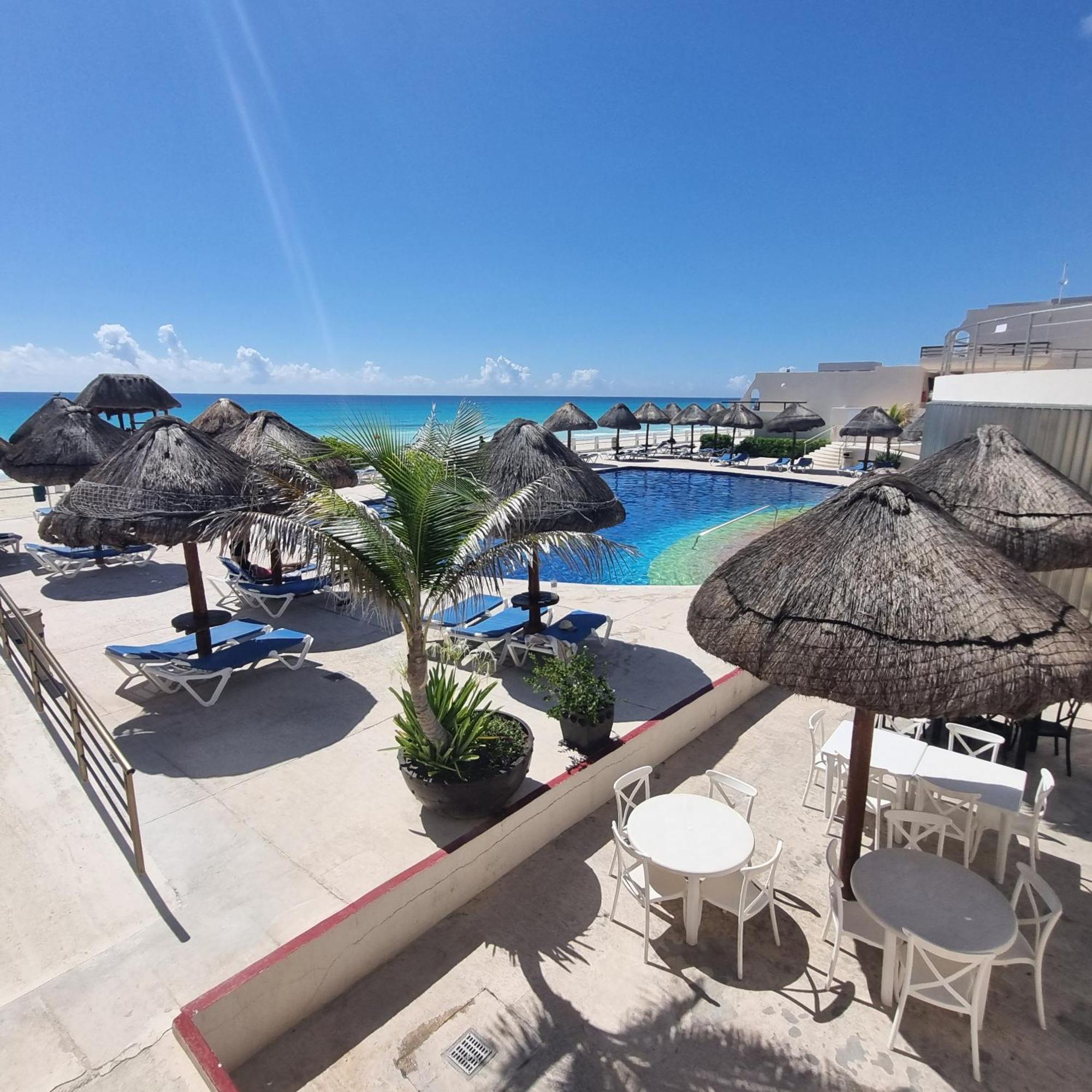 Ocean Front Villa Marlin, Best Location In Hotel Zone #109 Cancún Kültér fotó