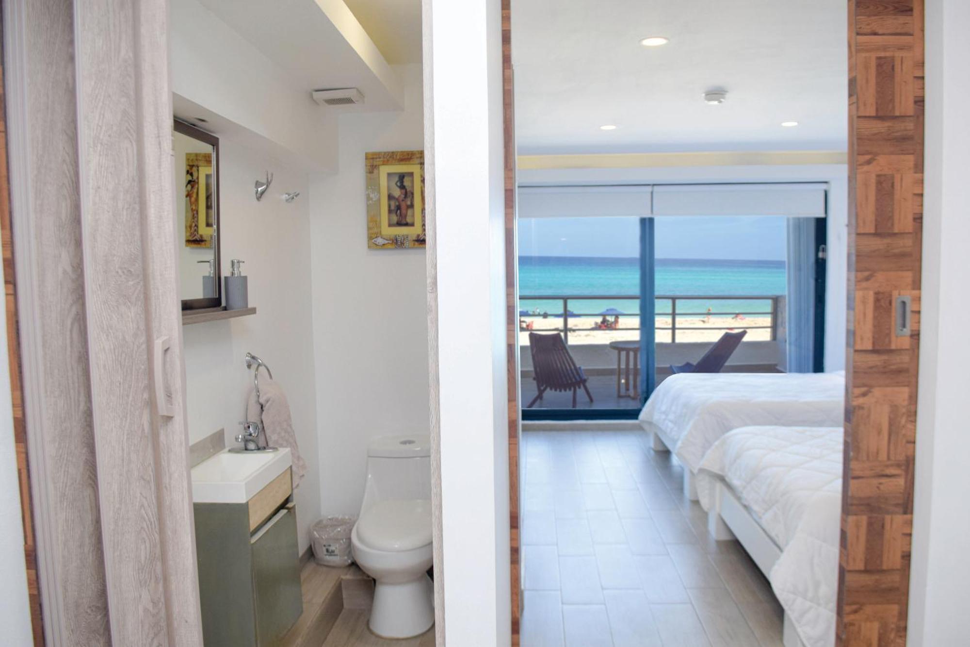 Ocean Front Villa Marlin, Best Location In Hotel Zone #109 Cancún Kültér fotó